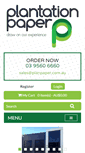 Mobile Screenshot of planpaper.com.au